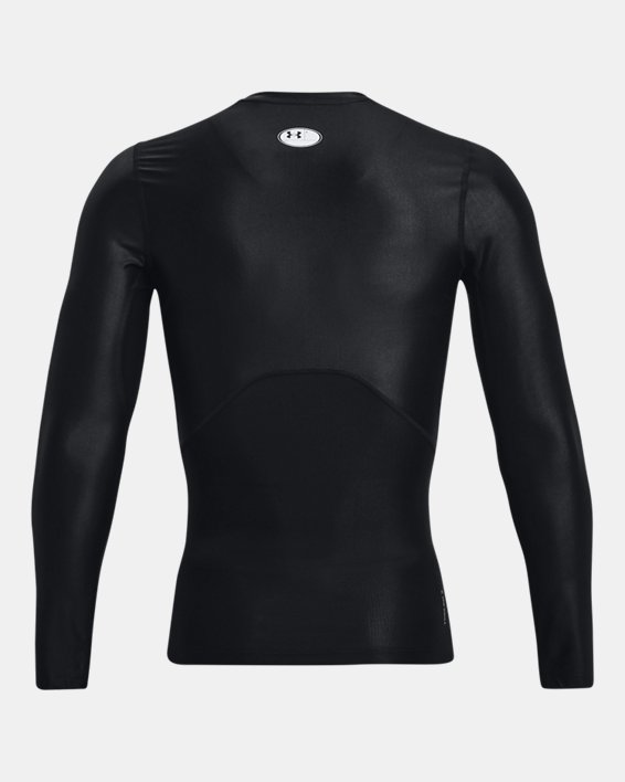 Men's UA Iso-Chill Compression Long Sleeve in Black image number 5